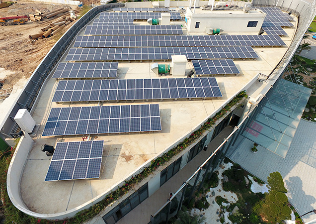 屋顶直接铺设组件